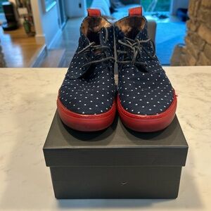 Del Toro Chukka Sneakers - Size 11 - Blue & Red